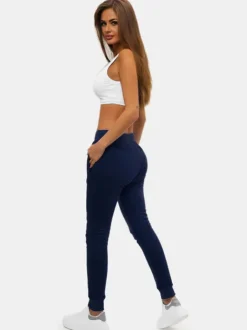 Online Damen Sporthose Dunkelblau JS/CK01Z Damen Jogger Hosen | Sporthosen