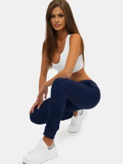 Online Damen Sporthose Dunkelblau JS/CK01Z Damen Jogger Hosen | Sporthosen
