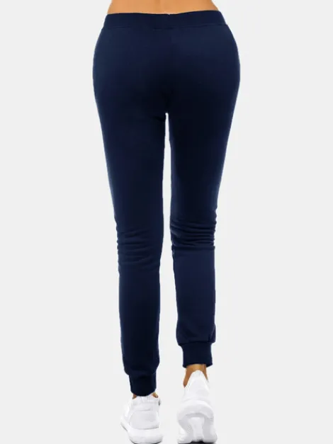 Hot Damen Sporthose Dunkelblau JS/CK01 Damen Jogger Hosen | Sporthosen
