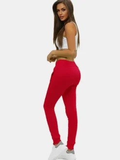 Discount Damen Sporthose Dunkelrot JS/CK01/59Z Damen Jogger Hosen | Sporthosen