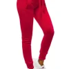 Sale Damen Sporthose Dunkelrot JS/CK01/59 Damen Jogger Hosen | Sporthosen
