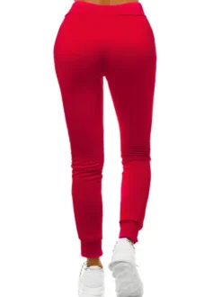 Sale Damen Sporthose Dunkelrot JS/CK01/59 Damen Jogger Hosen | Sporthosen
