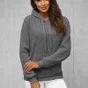 New Damen Sweatshirt Anthrazit JS/W02Z Damen Sweatshirts Ohne Print | Sweatshirts Ohne Kapuze