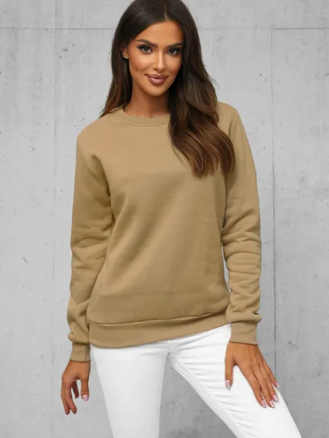 Best Damen Sweatshirt JS/W01/6Z Damen Sweatshirts Ohne Print | Sweatshirts Ohne Kapuze