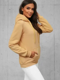 Online Damen Sweatshirt JS/W02/160Z Damen Sweatshirts Ohne Print | Sweatshirts Ohne Kapuze