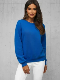 Clearance Damen Sweatshirt JS/W01Z Damen Sweatshirts Ohne Print | Sweatshirts Ohne Kapuze