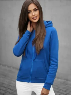 Fashion Damen Sweatshirt JS/W03Z Damen Sweatshirts Ohne Print | Sweatshirts Ohne Kapuze