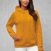 Clearance Damen Sweatshirt Camel JS/W02/26Z Damen Sweatshirts Ohne Print | Sweatshirts Ohne Kapuze