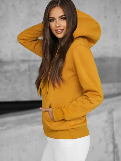 Best Damen Sweatshirt Camel JS/W02/26Z Damen Sweatshirts Ohne Print | Sweatshirts Ohne Kapuze