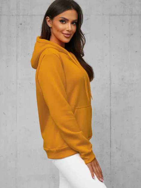 Clearance Damen Sweatshirt Camel JS/W02/26Z Damen Sweatshirts Ohne Print | Sweatshirts Ohne Kapuze