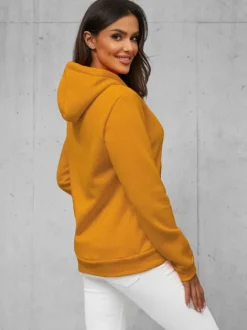 Clearance Damen Sweatshirt Camel JS/W02/26Z Damen Sweatshirts Ohne Print | Sweatshirts Ohne Kapuze
