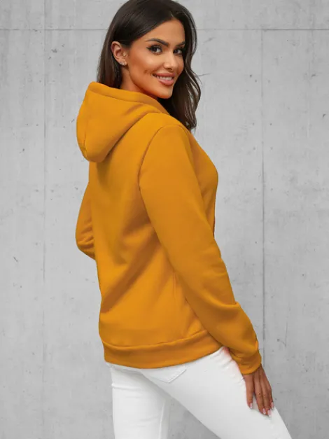 Clearance Damen Sweatshirt Camel JS/W02/26Z Damen Sweatshirts Ohne Print | Sweatshirts Ohne Kapuze