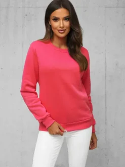 Hot Damen Sweatshirt JS/W01/58Z Damen Sweatshirts Ohne Print | Sweatshirts Ohne Kapuze