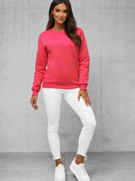 Hot Damen Sweatshirt JS/W01/58Z Damen Sweatshirts Ohne Print | Sweatshirts Ohne Kapuze