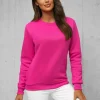 Clearance Damen sweatshirt JS/W01Z Damen Sweatshirts Ohne Print | Sweatshirts Ohne Kapuze