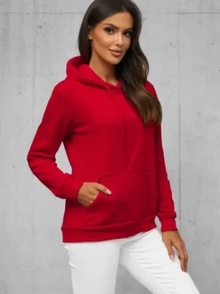 Outlet Damen Sweatshirt JS/W02Z Damen Sweatshirts Ohne Print | Sweatshirts Ohne Kapuze