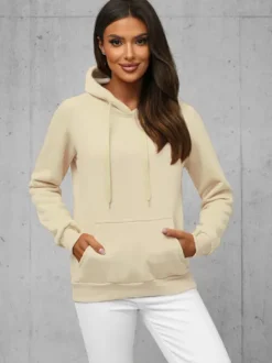New Damen Sweatshirt JS/W02/67Z Damen Sweatshirts Ohne Print | Sweatshirts Ohne Kapuze