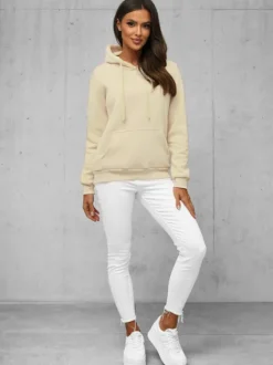 New Damen Sweatshirt JS/W02/67Z Damen Sweatshirts Ohne Print | Sweatshirts Ohne Kapuze