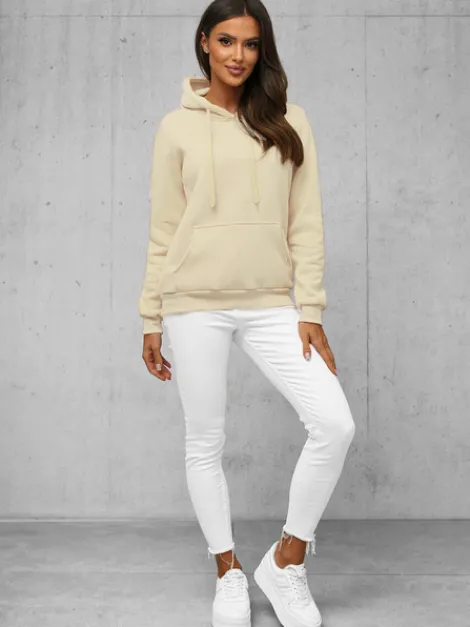 New Damen Sweatshirt JS/W02/67Z Damen Sweatshirts Ohne Print | Sweatshirts Ohne Kapuze