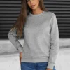 Clearance Damen Sweatshirt JS/W01Z Damen Sweatshirts Ohne Print | Sweatshirts Ohne Kapuze