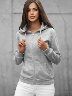 Discount Damen Sweatshirt JS/W03Z Damen Sweatshirts Ohne Kapuze | Kapuzenpullover