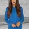 Fashion Damen Sweatshirt JS/W02Z Damen Sweatshirts Ohne Print | Sweatshirts Ohne Kapuze
