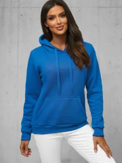 Outlet Damen Sweatshirt JS/W02Z Damen Sweatshirts Ohne Print | Sweatshirts Ohne Kapuze
