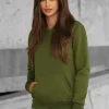 Discount Damen Sweatshirt JS/W02Z Damen Sweatshirts Ohne Print | Sweatshirts Ohne Kapuze