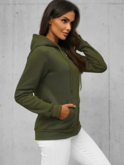 Fashion Damen Sweatshirt JS/W03Z Damen Sweatshirts Ohne Print | Sweatshirts Ohne Kapuze