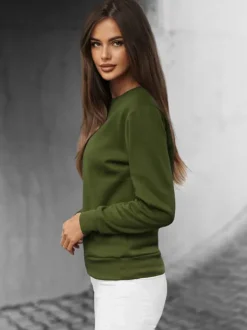 Best Damen Sweatshirt JS/W01Z Damen Sweatshirts Ohne Print | Sweatshirts Ohne Kapuze