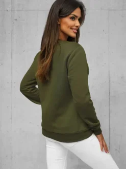 Best Damen Sweatshirt JS/W01Z Damen Sweatshirts Ohne Print | Sweatshirts Ohne Kapuze