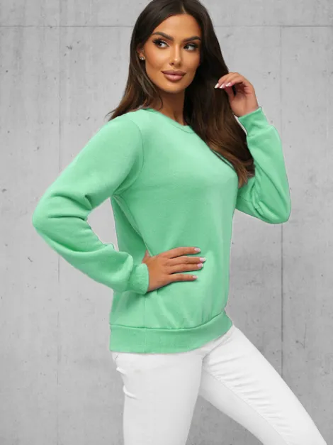 Hot Damen Sweatshirt JS/W01Z Damen Sweatshirts Ohne Print | Sweatshirts Ohne Kapuze