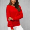 Best Damen Sweatshirt JS/W01Z Damen Sweatshirts Ohne Print | Sweatshirts Ohne Kapuze