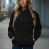 New Damen Sweatshirt JS/W02Z Damen Sweatshirts Ohne Print | Sweatshirts Ohne Kapuze