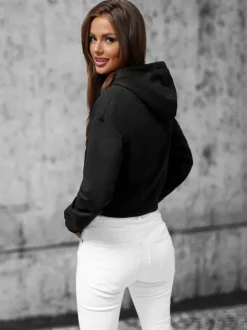 Fashion Damen Sweatshirt JS/8B939/3 Damen Sweatshirts Ohne Print | Kapuzenpullover