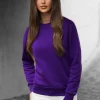 Clearance Damen Sweatshirt JS/W01Z Damen Sweatshirts Ohne Print | Sweatshirts Ohne Kapuze