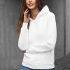 Outlet Damen Sweatshirt JS/W03Z Damen Sweatshirts Ohne Print | Sweatshirts Ohne Kapuze