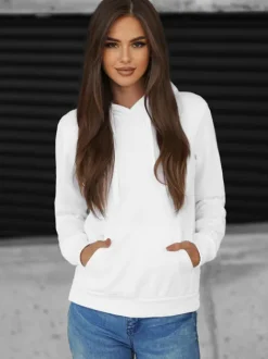 Fashion Damen Sweatshirt JS/W02Z Damen Sweatshirts Ohne Print | Sweatshirts Ohne Kapuze
