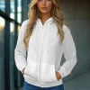 Best Damen Sweatshirt JS/W03Z Damen Sweatshirts Ohne Print | Sweatshirts Ohne Kapuze