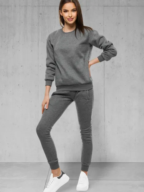 Discount Damen Trainingsanzug Anthrazit 17 Damen Trainingsanzüge Ohne Kapuze