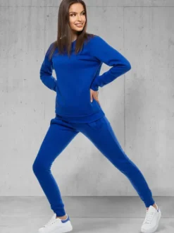 Sale Damen Trainingsanzug Kobalt 03 Damen Trainingsanzüge Ohne Kapuze
