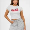 Clearance Damen T-shirt JS/R62744 Damen T-shirts Mit Motiv