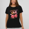 Clearance Damen T-shirt JS/95T2568/3 Damen T-shirts Mit Motiv