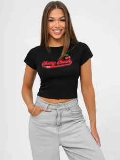 Hot Damen T-shirt JS/R62744 Damen T-shirts Mit Motiv