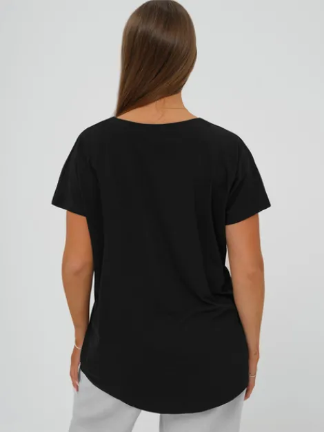 Clearance Damen T-shirt JS/95T2568/3 Damen T-shirts Mit Motiv