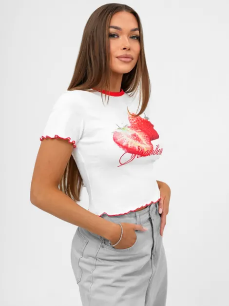 Hot Damen T-Shirt JS/R62639 Damen T-shirts Mit Motiv