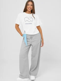 Outlet Damen T-shirt JS/RJ77247 Damen T-shirts Mit Motiv