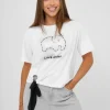 Outlet Damen T-shirt JS/RJ77247 Damen T-shirts Mit Motiv