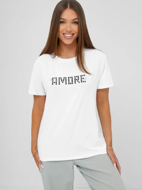 Sale Damen T-shirt JS/YJ77716 Damen T-shirts Mit Motiv
