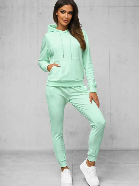 Sale Damen Velours Sportanzug O/8C1175/39Z Damen Velours Trainingsanzüge | Trainingsanzüge Mit Kapuze